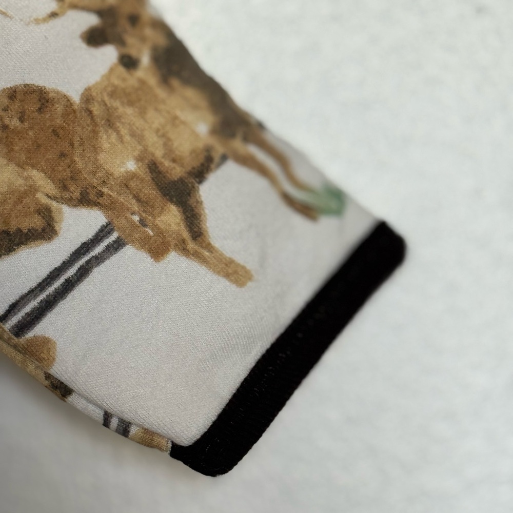 Burt’s Bees Baby NWT Hooded Footie Pajamas 0–3 Months Deer Print - Picture 7 of 10